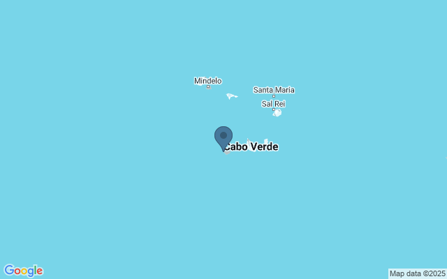 Kaart met locatie Bandeira São Filipe